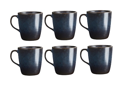 Raw Muki korvallinen Midnight Blue 6 kpl 35 cl