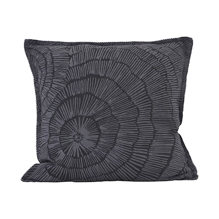 Tyynynpäällinen Pellava Vaaleanharmaa/Tummanharmaa