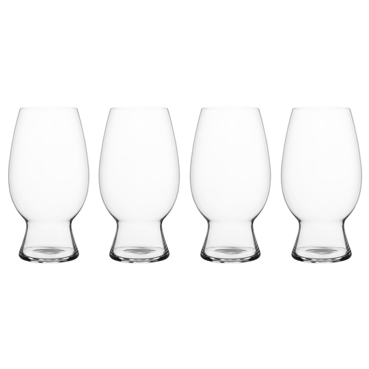 American Wheat beer glass -lasi 75 cl. 4-pack kirkas