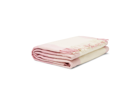 Normann Copenhagen - Tivoli - Throw Blanket Mega Check - Candyfloss Rose (5000533)