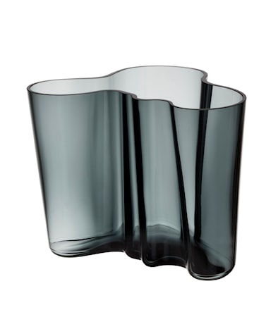 Alvar Aalto Maljakko 160 mm Tummanharmaa