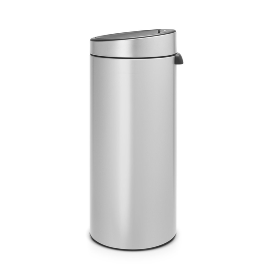 Touch Bin roskakori 30 litraa metallic grey (metalliharmaa)