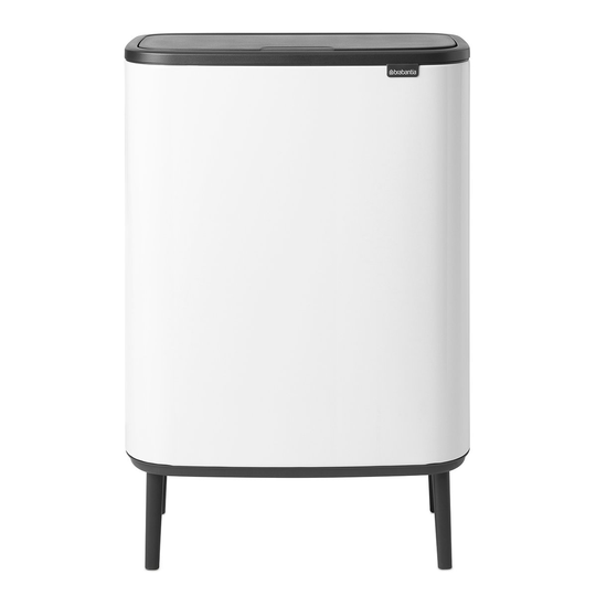 Bo touch bin high 2x30 L Valkoinen