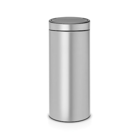 Touch Bin Uusi, muovinen sisäämpäri 30 L metalli harmaa