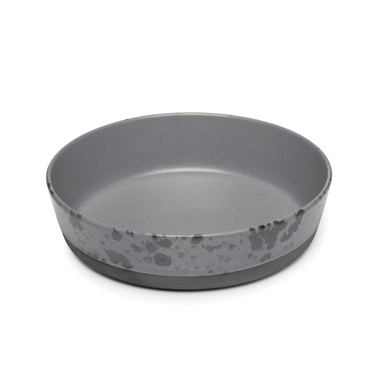 Raw keittolautanen Ø19,4 cm harmaa pilkullinen