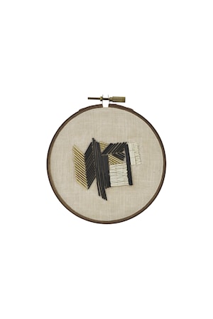 Seinäkoriste Ø 20 cm - Beige