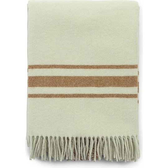 Normann Copenhagen - Papa Plaid 130 x 200 cm - Frame Pistachio/Camel (620509)
