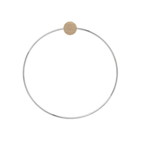 Ferm Living - Towel Hanger - Silver (100453503)