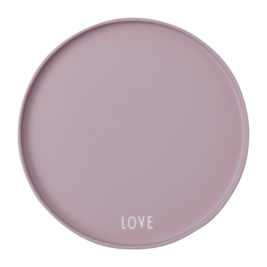 Design Letters suosikkilautanen Ø22 cm Love-lavender