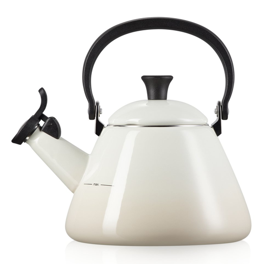 Le Creuset Kone Kettle -vesipannu Meringue