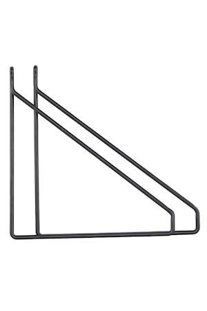 Apart Konsol 2-pack Musta 25,5x26 cm