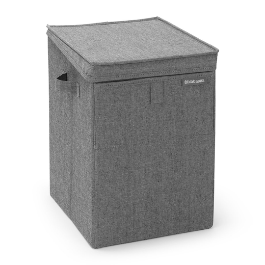 Brabantia pinottava pyykkikori 35 litraa Tummanharmaa