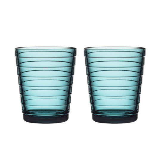 Aino Aalto juomalasi 2 kpl 22 cl merensininen
