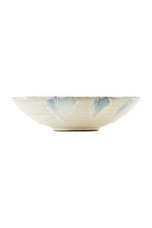 Kulho Mio Ø 23x6 cm - Valkoinen/Sininen