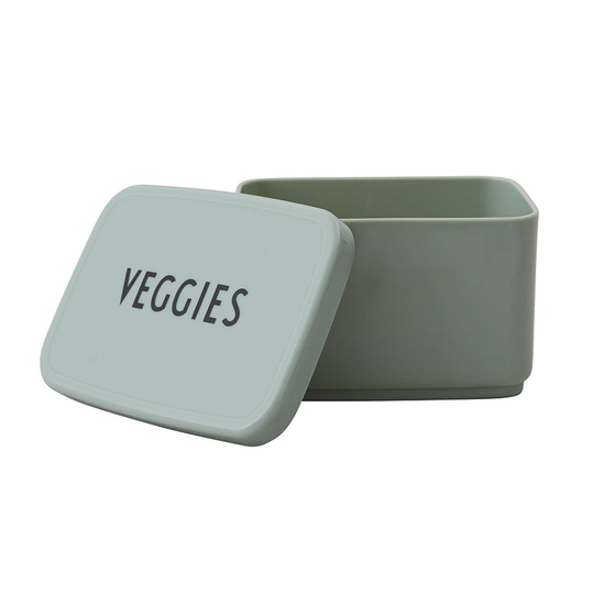 Design Letters snack box lounaslaatikolle Tummanvihreä