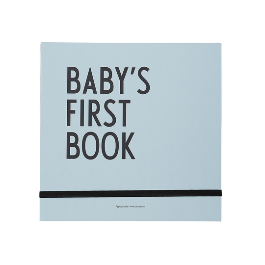Design Letters Baby's First Book kirja Sininen