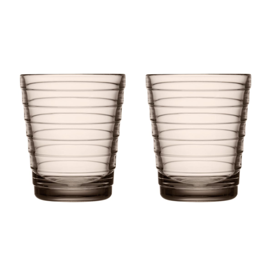 Aino Aalto juomalasi 2 kpl 22 cl Pellava
