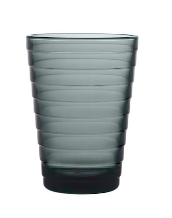 Aino Aalto Lasi 33 cl Tummanharmaa 2 kpl