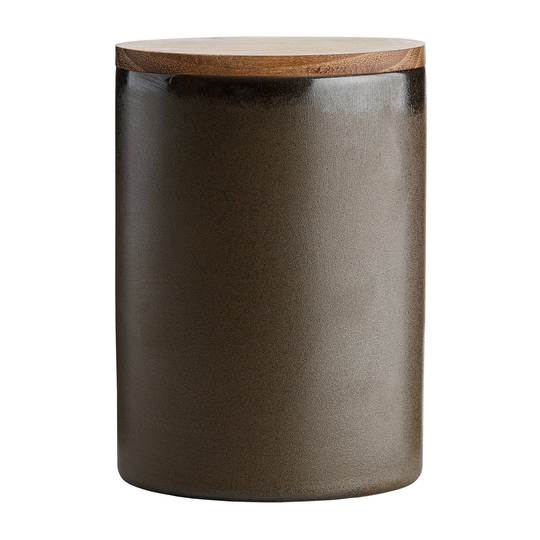 Raw kannellinen säilytyspurkki 15 cm Metallic brown