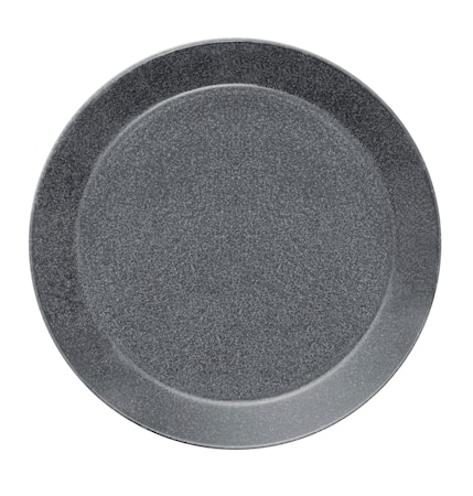 Teema lautanen 26 cm meleerattu harmaa