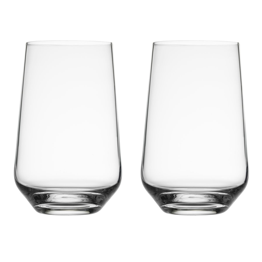 Essence juomalasi 55 cl, 2-pakkaus Kirkas