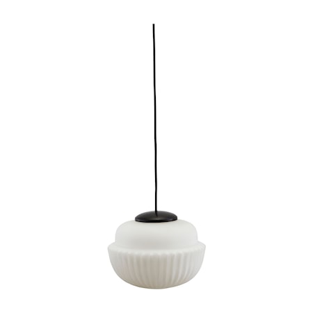 House Doctor Acorn Valaisin 21.5 cm Lasi Valkoinen E27