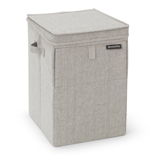 Brabantia pinottava pyykkikori 35 litraa Vaaleanharmaa