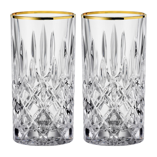 Noblesse Gold -lonkerolasi 37,5 cl 2-pakkaus Kirkas