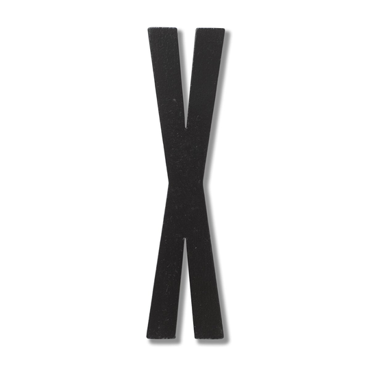 Design Letters -kirjain X