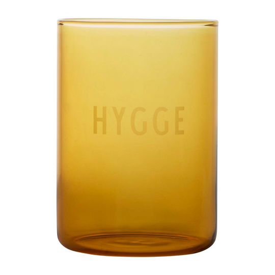 Design Letters -suosikkilasi 35 cl Hygge-mustard