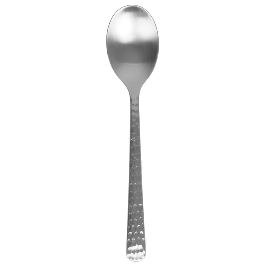 Hune illallislusikka Brushed satin hammered