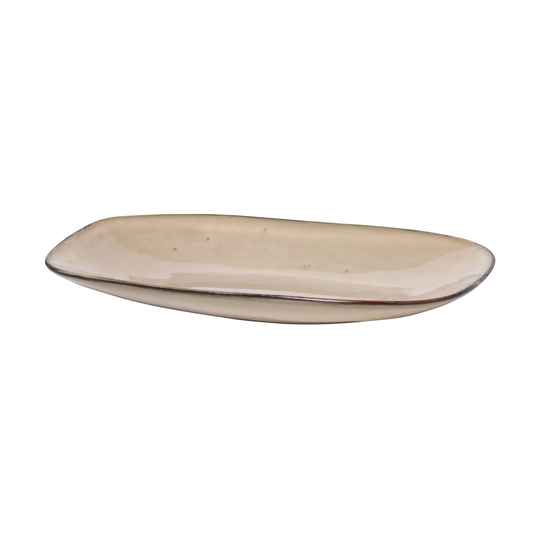 Larni lautanen 16x26,5 cm Beige