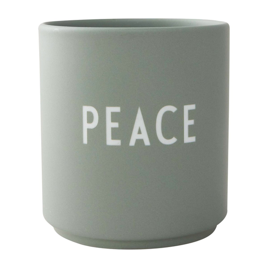 Design Letters suosikkikuppi 25 cl Peace-green