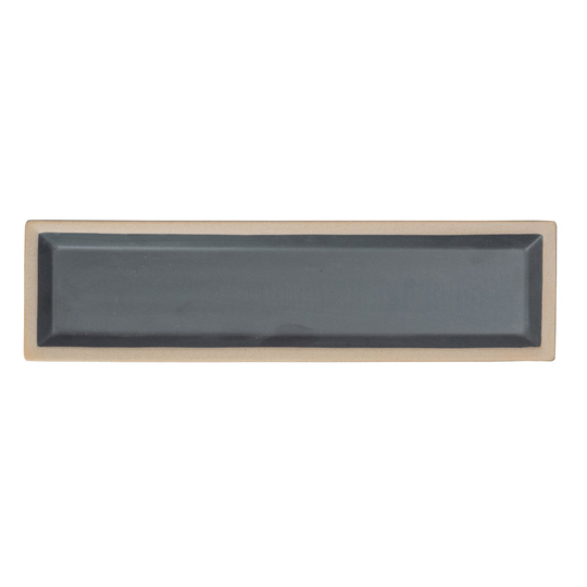 Fumiko lautanen, 11,5 x 43 cm Beige-black