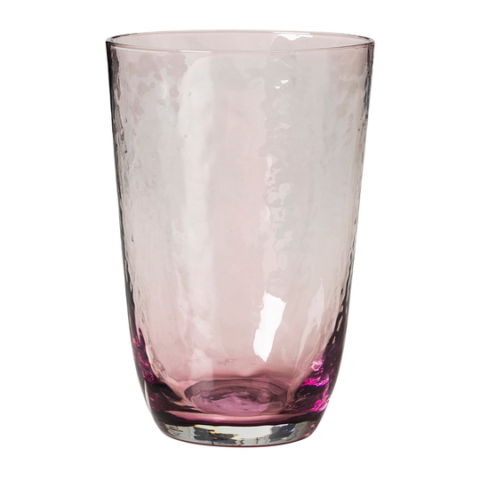 Hammered juomalasi 50 cl Liila