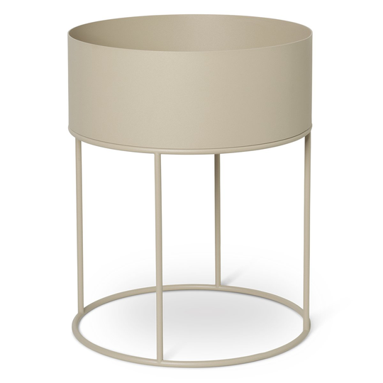 Ferm Living plant box pyöreä Cashmere