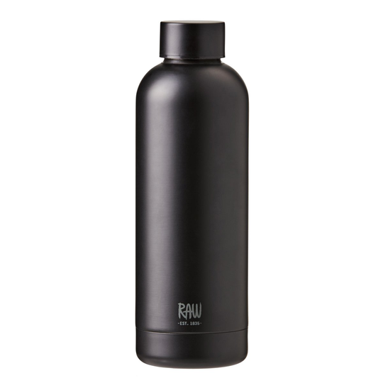 Raw termosflsaarnia 0,5 l matto musta