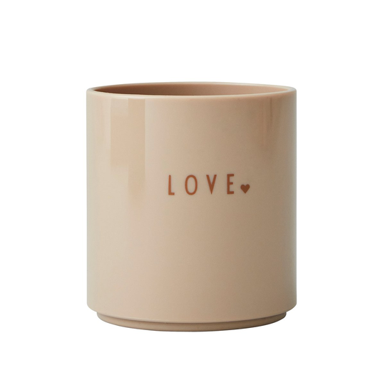 Design Letters suosikkimuki mini Love (beige)