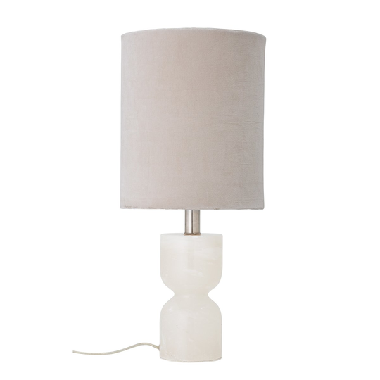 Bloomingville pöytävalaisin alabasteri 59 cm Luonnonvärinen
