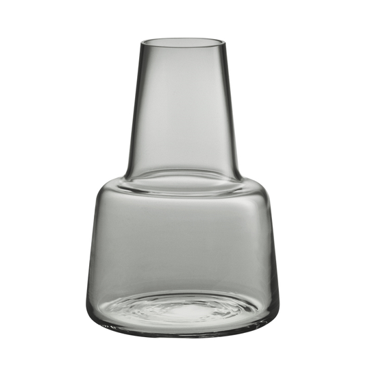 Holmegaard - Flora Vase medium neck smoke H24