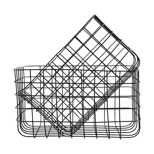 House Doctor - Simply Baskets - Black (205340380)