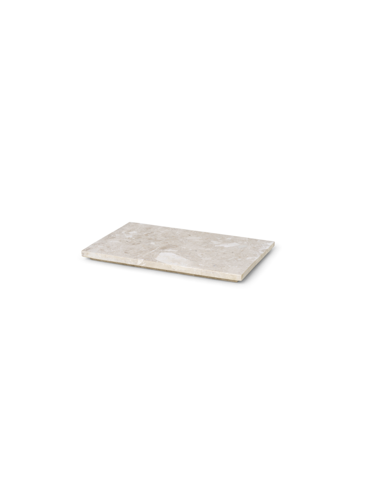 Ferm Living - Tray For Plant Box Marble - Beige (1104263728)