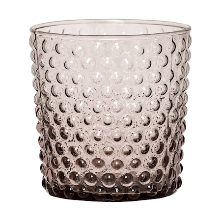 Kynttilälyhty Lasi Lila 8,5x8,5 cm