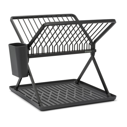Sinkside kokoontaitettava tiskiteline 37 cm Tummanharmaa
