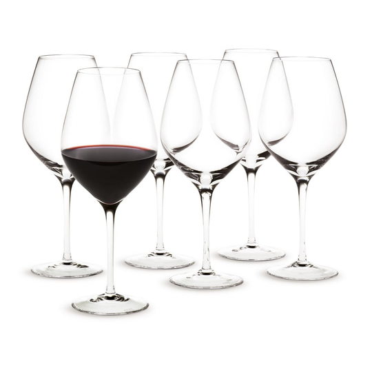 Holmegaard - Cabernet Red wine glass - 52 cl - Box of 6