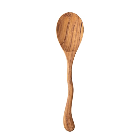Lusikka Ruskea Tiikki 30 cm