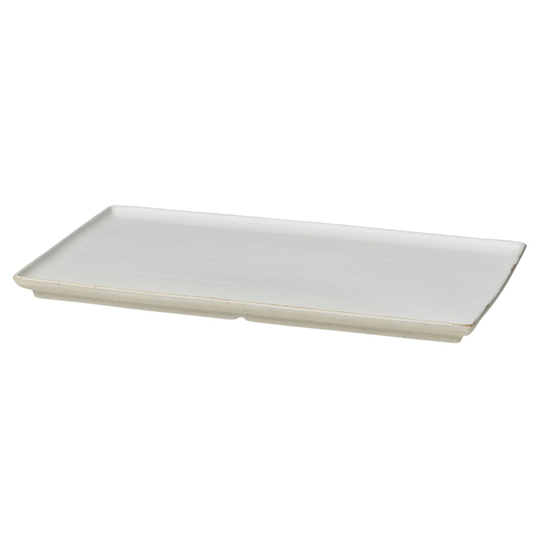 Eli lautanen 15x26 cm Matte soft light grey