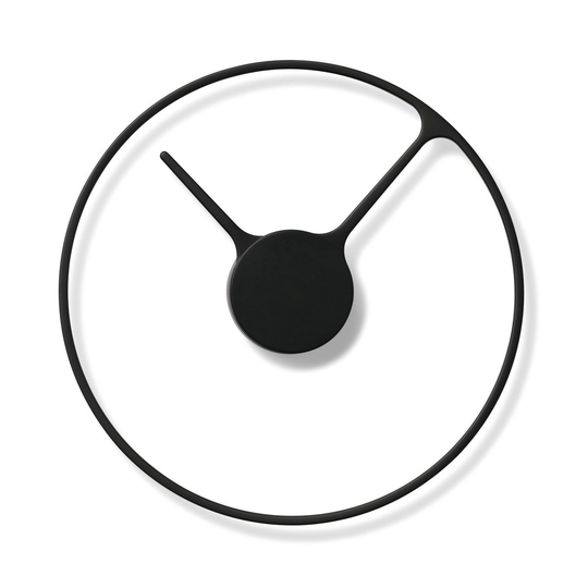 Stelton Time kello Ø 30 cm musta