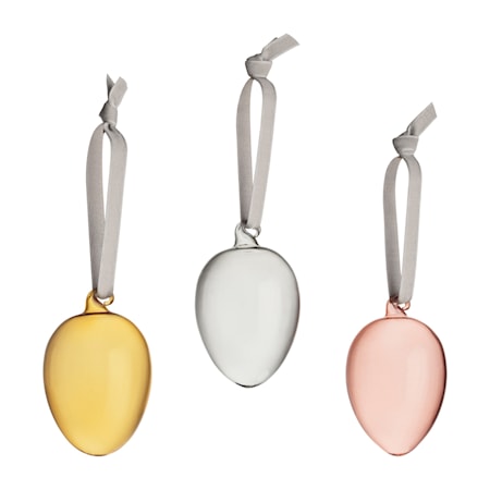 Iittala lasimuna 60 mm 3 setti