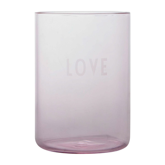 Design Letters -suosikkilasi 35 cl Love-rose